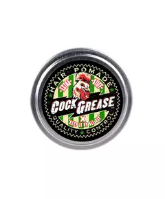 Cock Grease Extra Stiff X Haarstyling-Pomade Glanzfinish Fester Halt, 50 g