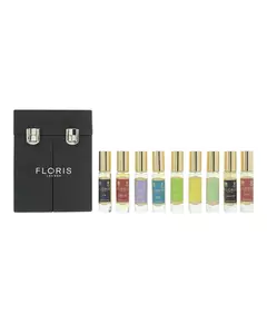 Set Floris Of London: A Rose For... Eau De Parfum Unisex 10 ml + Honey Oud Eau De Parfum Unisex 10 ml + Jermyn Street Eau De Parfum Unisex 10 ml + Mulberry Fig Eau De Parfum Unisex 10 ml + Neroli Voyage Eau De Parfum Unisex 10 ml + Cefiro Eau De