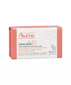 Avene XeraCalm A.D Gentle Cleansing Cleansing Bar For Face, 100 g