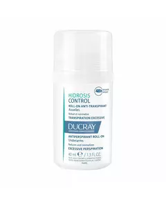 Ducray Hidrosis Control Anti-Perspirant Deodorant Roll-On Unisex, 40 ml