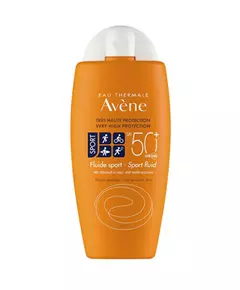 Avene Sport Fluid Photo-Protecteur Sunscreen Fluid For Face & Body SPF50+, 100 ml