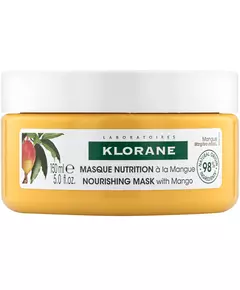 Klorane AL MANGO masque nourrissant pour cheveux secs, 150 ml