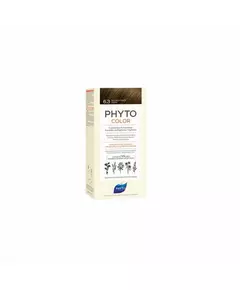 Phyto Phytocolor Permanente Haarfarbe 6.3 Dark Golden Blonde, 112 ml