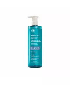 Ducray Keracnyl Anti-Acnee Cleansing Gel For Face & Body, 400 ml