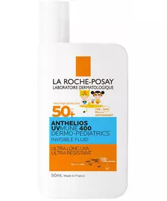 Kids Anthelios UVMUNE 400 Invisible Fluid SPF50+ - water-resistant high UV protection, 50 ml
