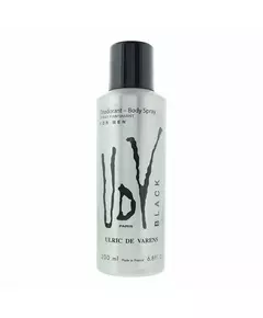 Ulric De Varens Black Deodorant Spray For Men, 200 ml