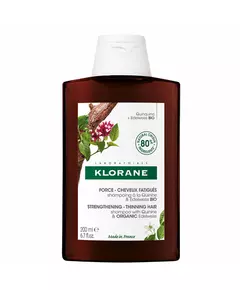 Klorane Klorane Quinine & Edelweiss Hair Treatment Shampoo For Strengthening For Thinning Hair, 200 ml