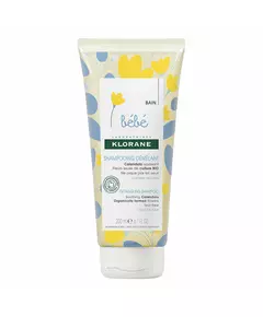Klorane BÉBÉ shampooing démêlant calmant, 200 ml
