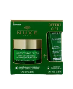 Set Nuxe: Nuxuriance Ultra Anti-Ageing Cream For Face 50 ml + Nuxuriance Ultra Anti-Ageing Night Cream For Face, 2 pcs