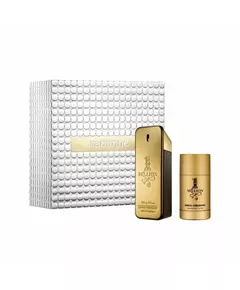Set Paco Rabanne: 1 Million Eau De Toilette For Men 100 ml + 1 Million Deodorant Stick For Men, 100 ml