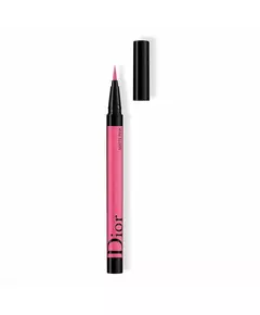 Christian Dior Diorshow On Stage Étanche Pointe en feutre ultra-flexible Couleur intense Eyeliner liquide 851 Rose mat, 0,6 ml