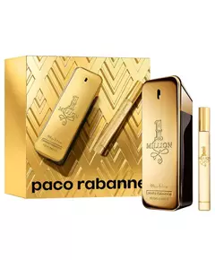 Set Paco Rabanne: 1 Million Eau De Toilette For Men 100 ml + 1 Million Eau De Toilette For Men, 100 ml