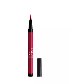 Christian Dior Diorshow On Stage Étanche Pointe en feutre ultra-flexible Couleur intense Eyeliner liquide 771 Bourgogne mat, 0,6 ml