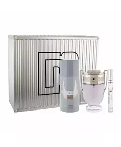 Invictus SET EDT 100 ml + deospray 150 ml + miniature EDT, 100 ml