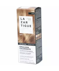 Lazartigue COLORING EMULSION permanent coloring without mixing without rinsing #7.00 1 u, 60 ml