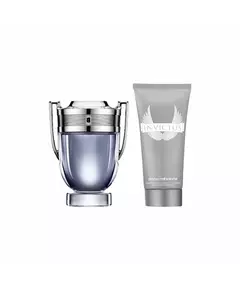 Set Paco Rabanne: Invictus Eau De Toilette For Men 100 ml + Invictus All Over Shower Gel & Shampoo 2-In-1, 100 ml