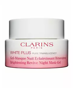 Clarins White Plus Revitalizing Brightening Gel Mask Face Neck Décolleté, 50 ml