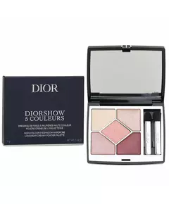 Christian Dior Diorshow Lidschattenpalette 743 Rose Tulle 5 Schattierungen, 7 g