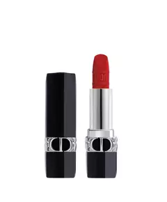 Christian Dior Dior Rouge Satin matt Creme-Lippenstift Ikone Rot, 3,5 g