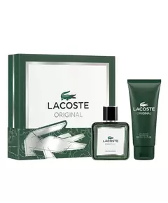 Set Lacoste: Original Eau De Parfum For Men 60 ml + Original Cleansing Refreshing Shower Gel, 60 ml