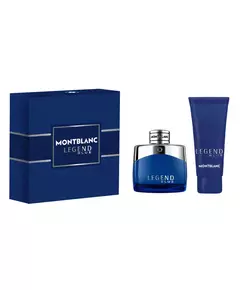Set Montblanc: Legend Blue Eau De Parfum For Men 50 ml + Legend Blue Cleansing Shower Gel All Over The Body For All Skin Types, 50 ml