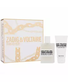 This is Her! Gift set EDP 50 ml and body lotion, 50 ml