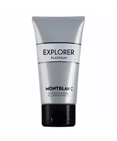 Montblanc Explorer Platinum Nettoyage Gel douche Pour tous types de peau, 150 ml