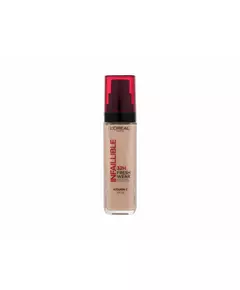 L'Oreal Paris Infaillible 24h Fresh Wear All-Day Wear Liquid Foundation 110 Vanille Rose SPF 25, 30 ml