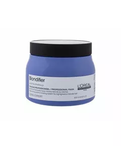 L'Oreal Professionnel Serie Expert Blondifier Polyphénols d'acai Masque crème pour traitement des cheveux Rénovation et éclairage, 500 ml