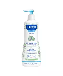 Mustela Mustela Avocado Gentle Cleansing Cleansing Gel For Face & Hair, 500 ml