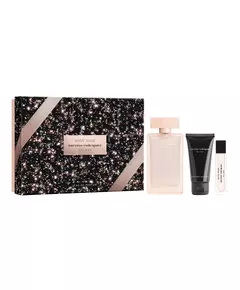 Set Narciso Rodriguez: Musc Nude Eau De Parfum For Women 100 ml + Musc Nude Hydrating Body Lotion 50 ml + Musc Nude Eau De Parfum For Women, 100 ml