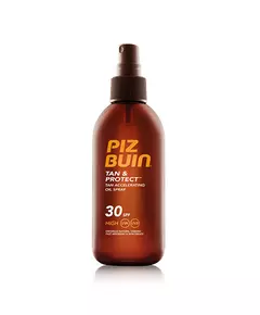 Doubly accelerates the natural tanning process - Tan & Protect Tan Intensifying Oil Spray SPF 30, 150 ml