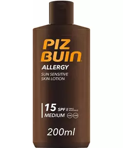 Protection against sun allergy - Allergy Lotion SPF 15, 200 ml