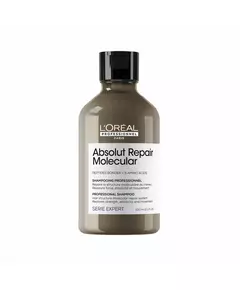 L'Oreal Professionnel Serie Expert Absolut Repair Molecular Shampooing Réparation, 300 ml