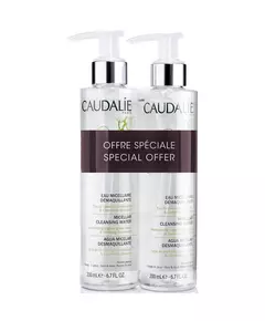 Duo Set Caudalie Caudalie Reinigung Mizellenwasser Für alle Hauttypen 2 stk, 2 × 200 ml