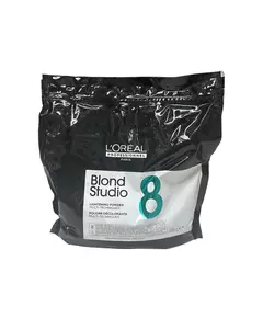 L'Oreal Professionnel Blond Studio MT8 Mise en évidence Poudre oxydante pour cheveux, 500 g