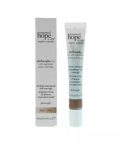 Philosophy Renewed Hope In A Jar Wasserdicht Vollständige Abdeckung Flüssig-Concealer 9 5 Kakao, 10 ml