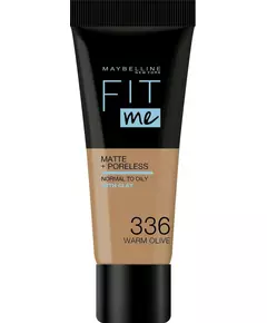 Maybelline Fit Me Matte + Poreless Flüssige Grundierung 336 Warme Olive, 30 ml
