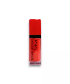 Bourjois Rouge Edition Velvet Mat Rouge à lèvres liquide 20 Jours de coquelicot, 7,7 ml