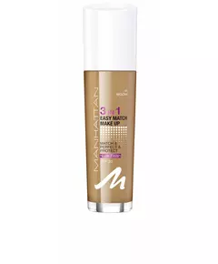 Manhattan Easy Match 3 In 1 Flüssige Grundierung 41 Mokka SPF 20, 30 ml