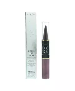 Lancome Kajal Lip Duo Duo Rouge à lèvres liquide 13 Météore violet, 2,7 g