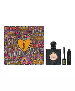 Set Yves Saint Laurent: Black Opium Eau De Parfum For Women 30 ml + Volume Effet Faux Cils Mascara Black 2 ml *Miniature, 30 ml