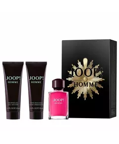 Set Joop!: Homme Eau De Toilette For Men 30 ml + Homme Cleansing Shower Gel For All Skin Types 50 ml + Homme After-Shave Balm, 30 ml