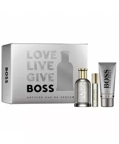 Boss Bottled Beyond Dárková sada EDP 100 ml, sprchový gel 100 ml a miniaturka EDP, 3 pcs