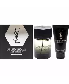 Set Yves Saint Laurent: La Nuit De L'Homme Eau De Toilette für Herren 100 ml + La Nuit De L'Homme Duschgel, 100 ml