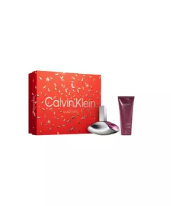Set Calvin Klein: Euphoria Eau De Parfum For Women 100 ml + Euphoria Day & Night Body Lotion, 100 ml