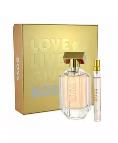Set Hugo Boss: The Scent Eau De Parfum For Women 100 ml + The Scent Eau De Parfum For Women, 100 ml