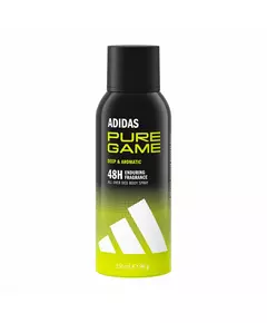 Adidas Pure Game 48h Protection Deodorant Spray Für Männer, 150 ml