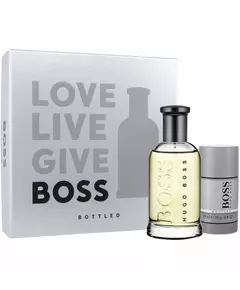 Set Hugo Boss: Boss Bottled Eau De Toilette For Men 200 ml + Boss Bottled Anti-Perspirant Deodorant Stick For Men, 200 ml