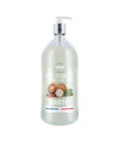 Les Petites Bains de Provence Karite Shower Gel For Sensitive Skin, 1000 ml